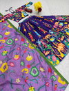 PC 536 Cotton With Kalamkari Print Lehenga With Choli Dupatta Collection Online Wholesale